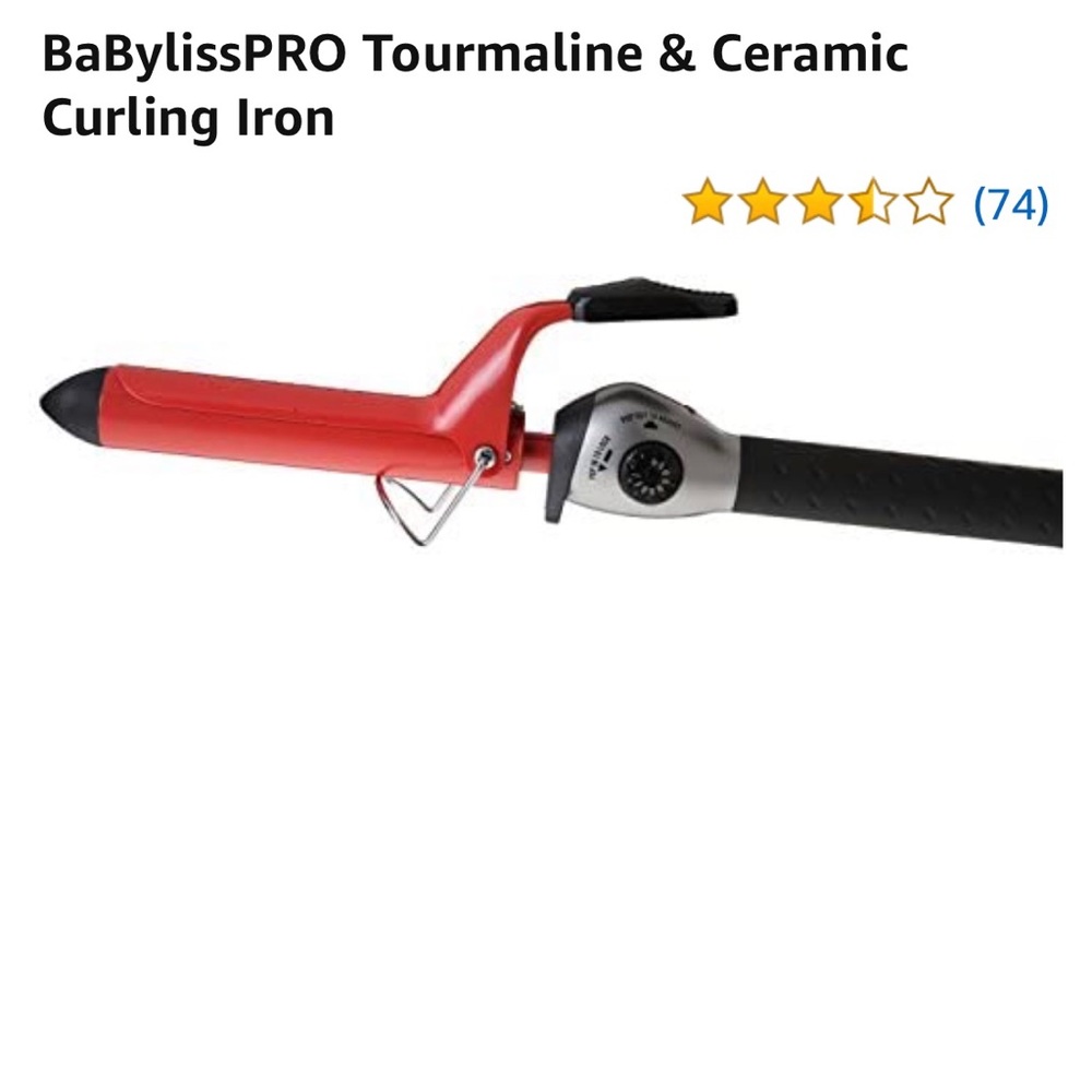 🛍 BaBylissPRO Tourmaline & Ceramic Curling Iron